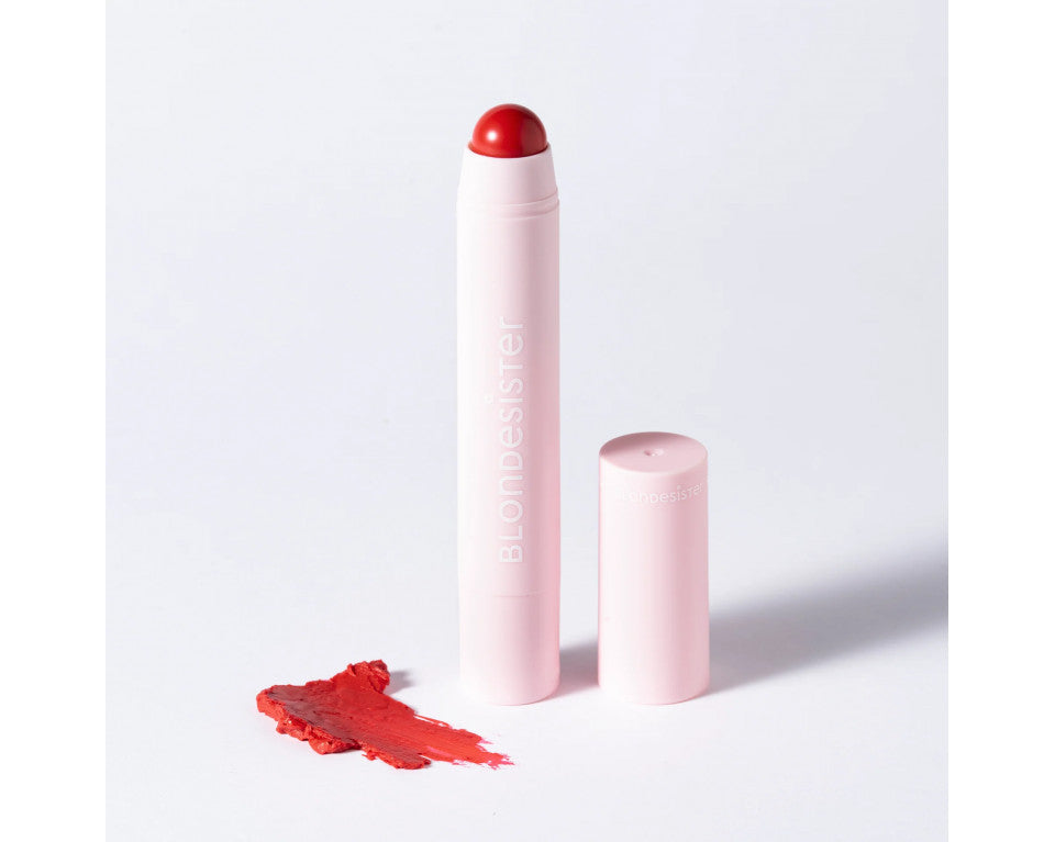 BLONDESISTER 03 FIRE RED - LIP OR CHEEK 2 IN 1 IT'S UP TO YOU 3.5GR