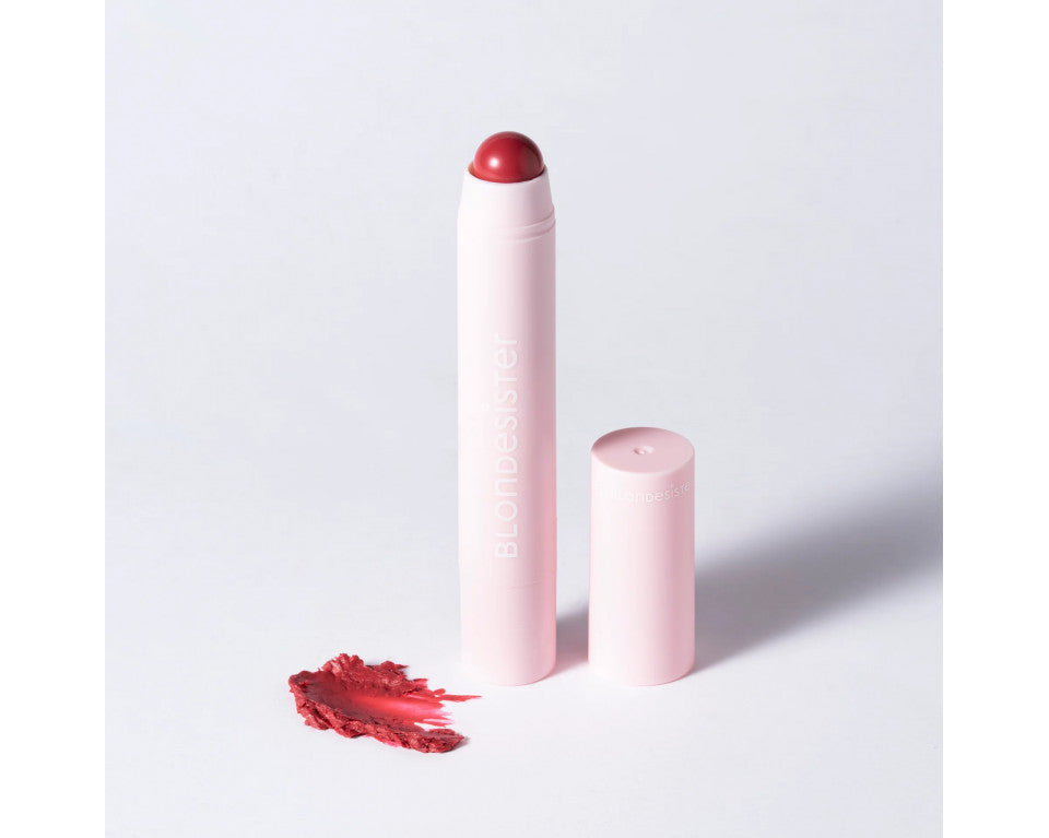 BLONDESISTER 04 BERRY RED - LIP OR CHEEK 2 IN 1 IT'S UP TO YOU 3.5GR