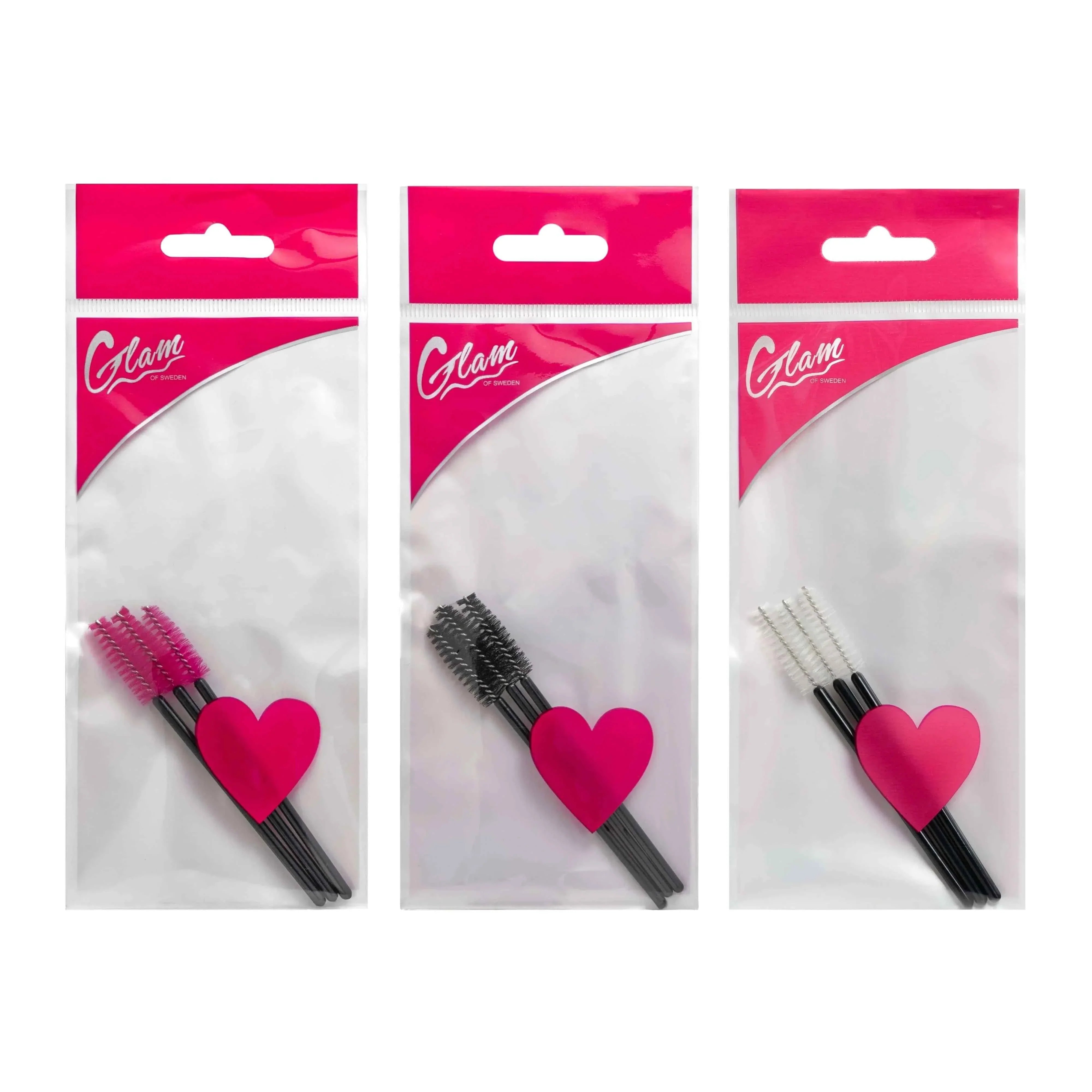 Eyebrow brush 3-pack -Spoolies - Glamofsweden