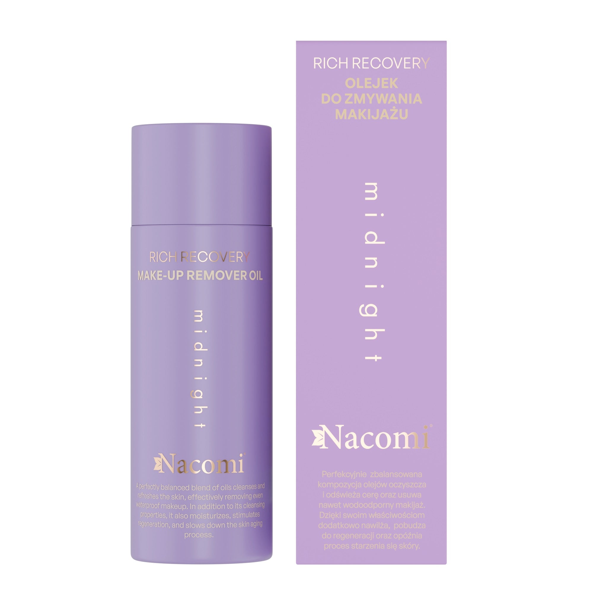 Nacomi Rich recovery Makeup Removing Oil MIDNIGHT 100ml