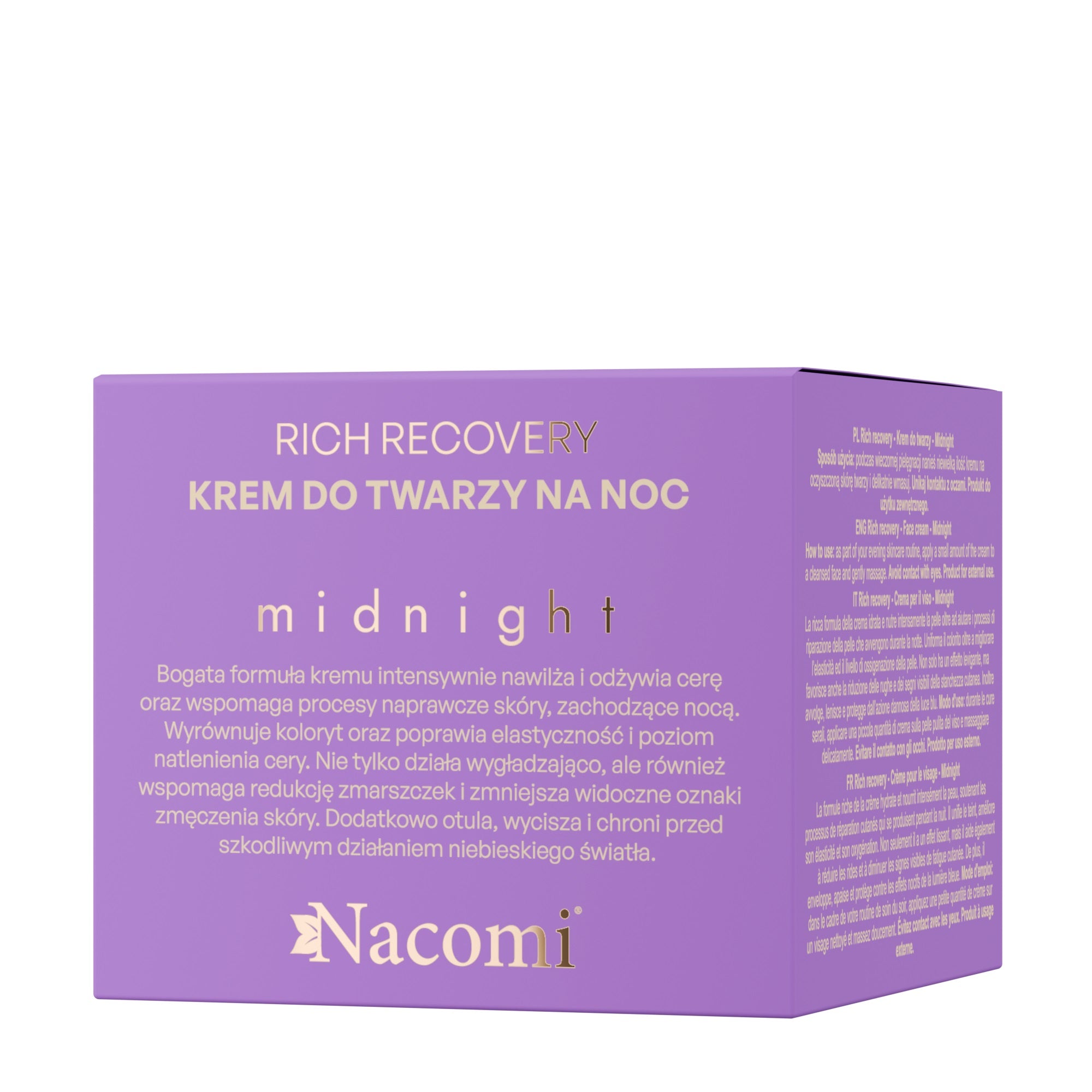 Nacomi Rich recovery Face Cream MIDNIGHT 40ml