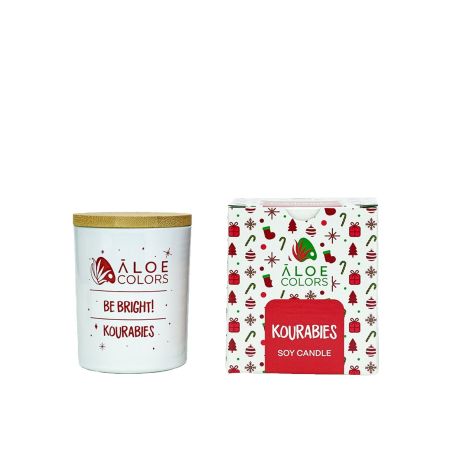 Aloe Colors Scented Soy Candle Kourabies 150g