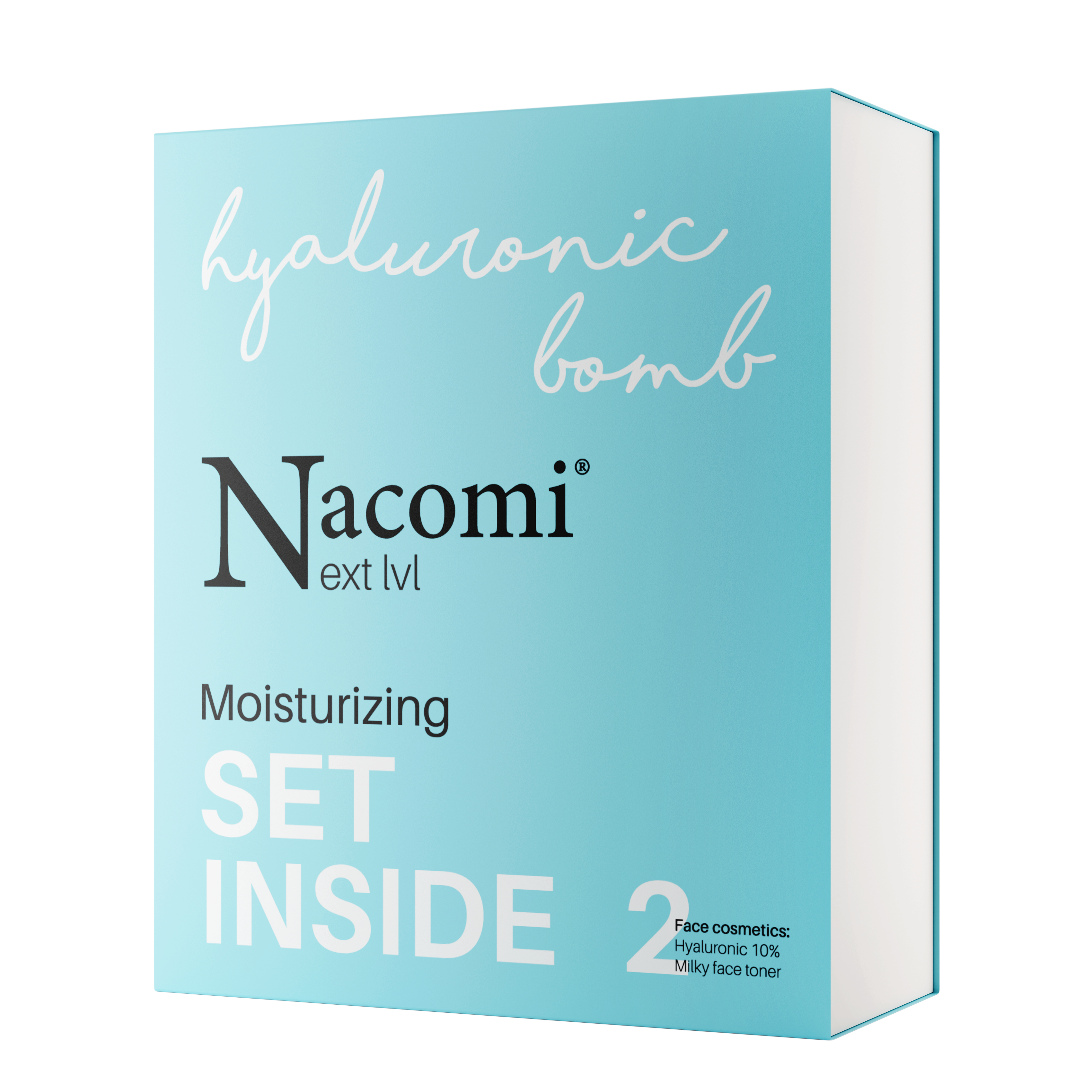 Nacomi Moisturizing Face Care Set HYALURONIC BOMB |  Limited Edition