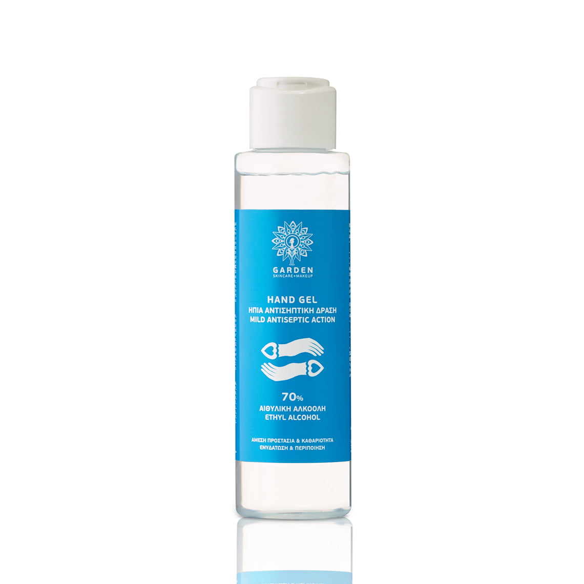 Garden-HAND GEL 70% ALCOHOL MUSK PARFUM 100 ml