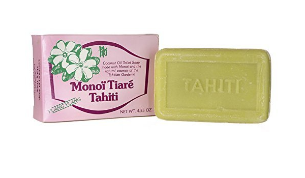 Tiki Ylang Ylang Soap Σαπούνι με περιεκτικότητα 30% σε Monoi oil, με άρωμα Ylang Ylang, 130gr