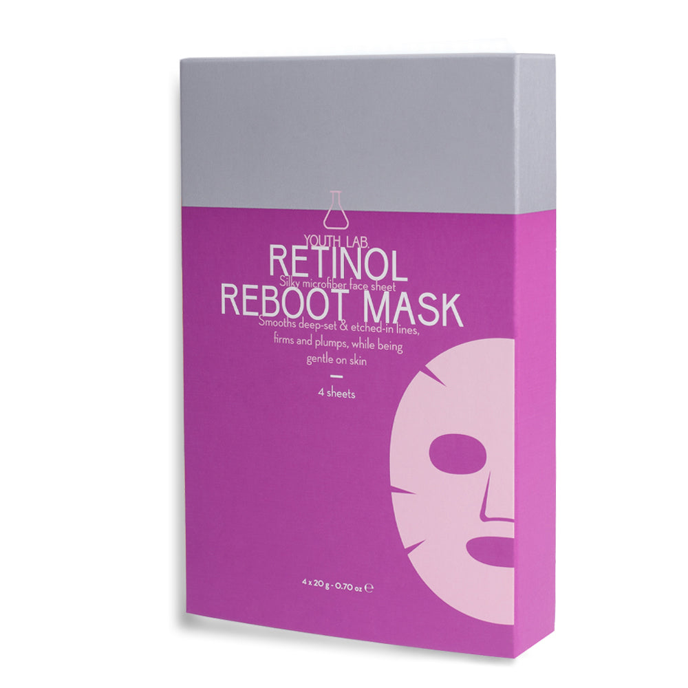 Youthlab Retinol Reboot Mask - Συσκευασία 4τμχ