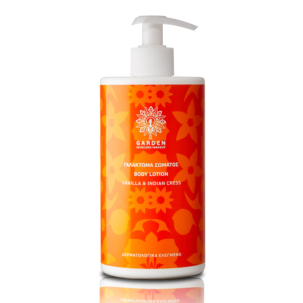 Garden-BODY LOTION VANILLA & INDIAN CRESS