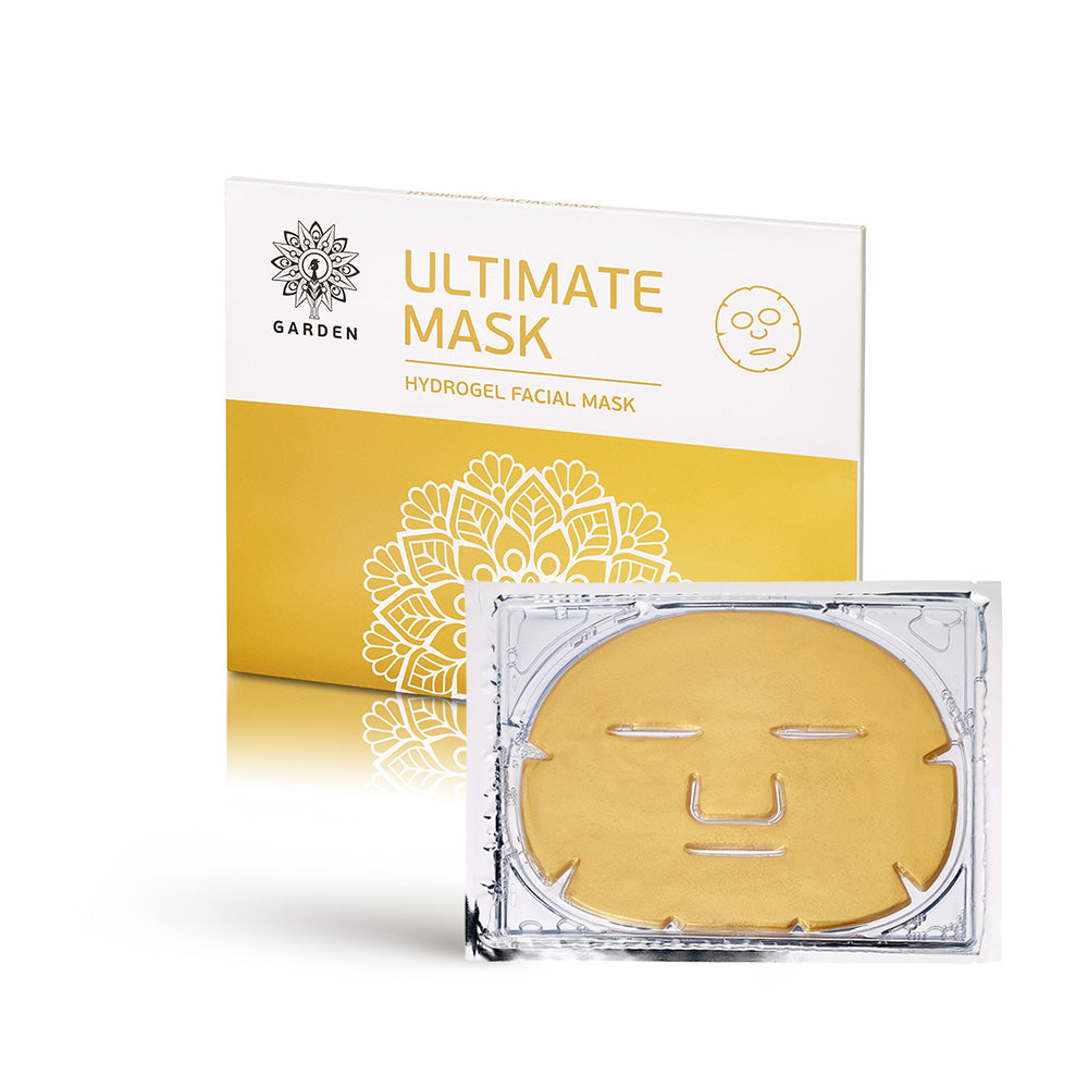 Garden Ultimate Hydrogel Facial Mask Μάσκα Υδρογέλης για το Πρόσωπο, 2τμχ