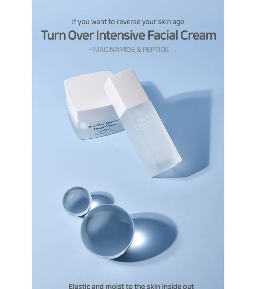 Muldream – Turn Over Intensive Facial Cream Niacinamide & Peptide - 50ml