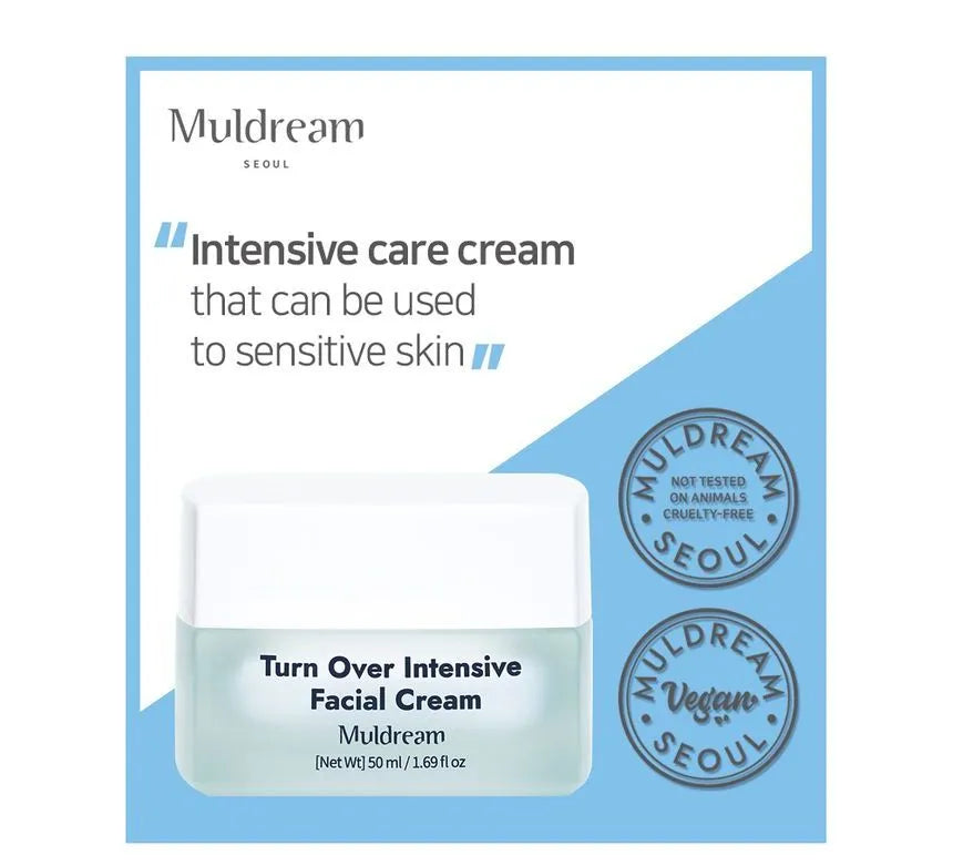 Muldream – Turn Over Intensive Facial Cream Niacinamide & Peptide - 50ml