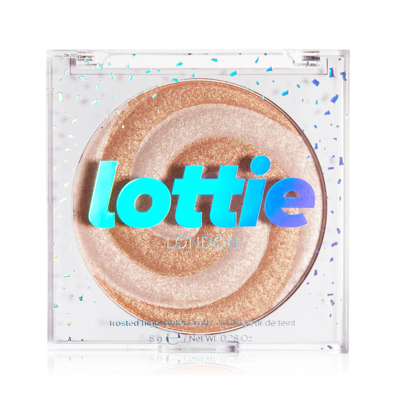 Lottie London Frosted Highlighter Swirl ”Cinnamon Bun” 8g