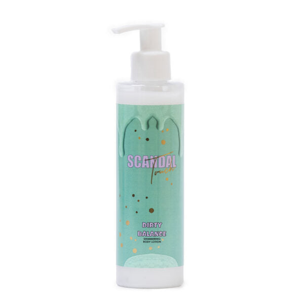 Scandal - SHIMMER BODY LOTION SCANDAL TOUCH ”DIRTY BALANCE ΜΕ ΛΑΜΨΗ ΚΑΙ ΑΡΩΜΑ ΜΠΑΝΑΝΑ & ΚΑΡΥΔΑ, 200ML
