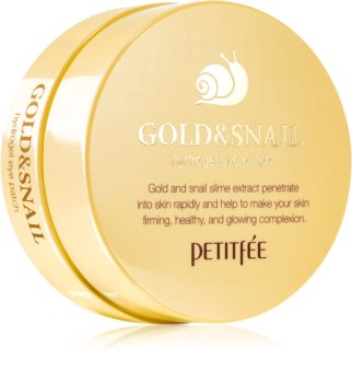 PETITFEE Gold & Snail Hydrogel Eye Patches 60pcs