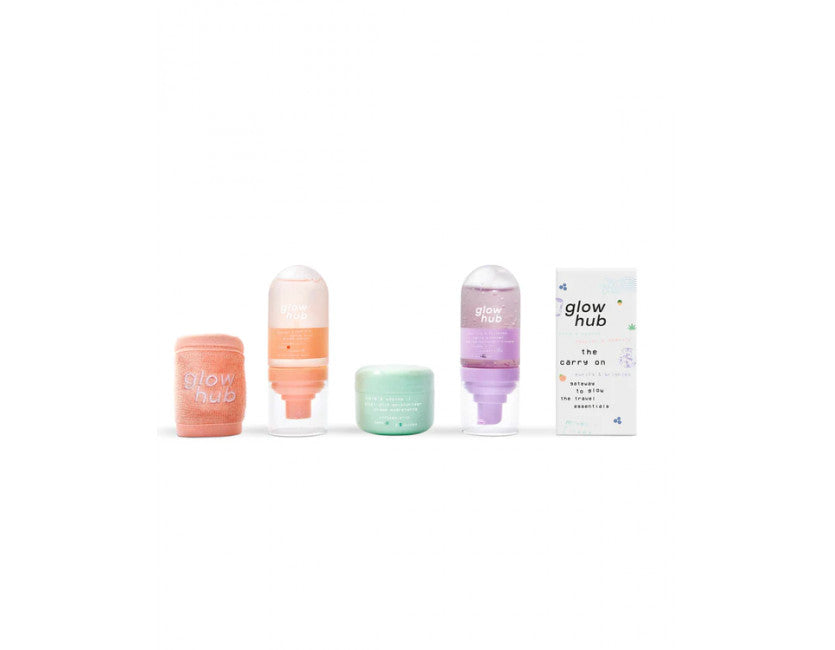 Gateway To Glow Travel Set [Jelly Cleanser 60ml - Hydrate Serum Mist 60ml - Calm & Soothe Cool Whip Moisturizer 30ml]
